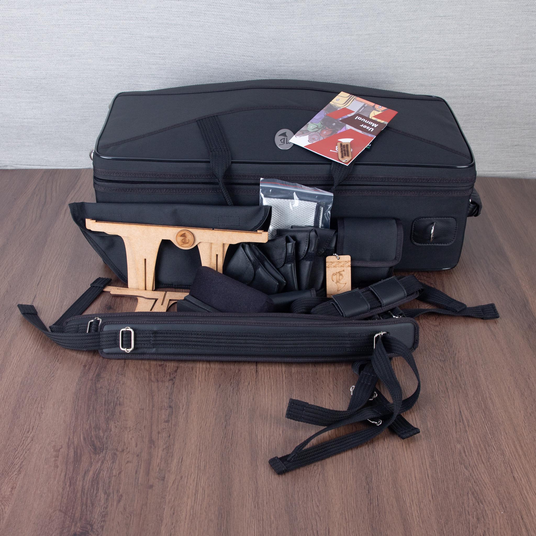 Marcus Bonna Carbon Fiber Quad Case for Alto and Soprano Saxophone