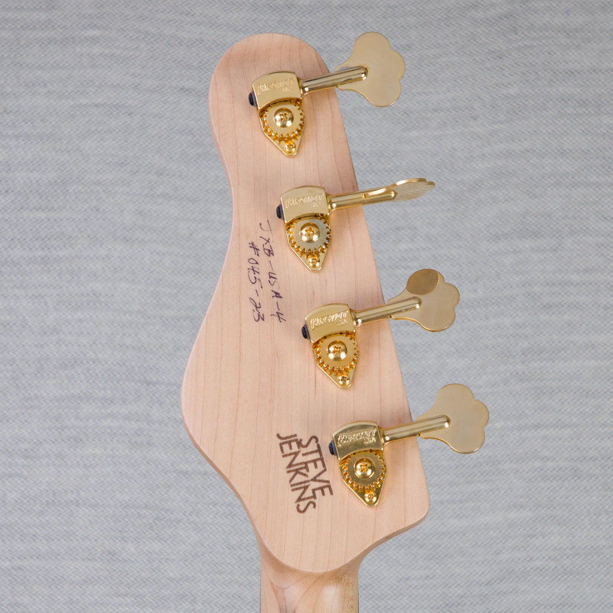 Brubaker USA Steve Jenkins JXB-4 Signature Electric Bass Guitar - Midnight Blue Gloss - #045-23