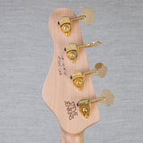 Brubaker USA Steve Jenkins JXB-4 Signature Electric Bass Guitar - Midnight Blue Gloss - #045-23