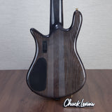 Spector Euro 6 LT Spalted Maple Bass Guitar - Fire Red Burst - CHUCKSCLUSIVE - #]C121SN 21115