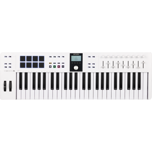 Arturia KeyLab Essentials 3 49-Key Keyboard Controller - White