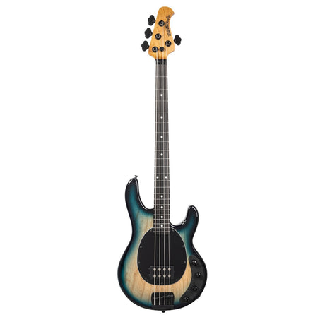 Erine Ball Music Man StingRay Special Electric Bass Guitar - Mean Blue Burst