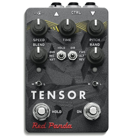 Red Panda Tensor Pitch And Time Shifting Guitar Effects Pedal