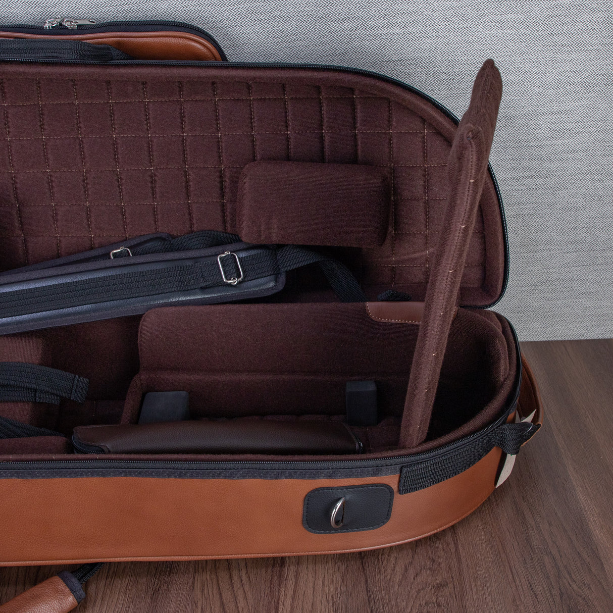 Marcus Bonna Light Case for Tenor Trombone with Small Bell - Brown Leather