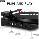 Gemini Turntable Bluetooth and Dual Stereo Speakers