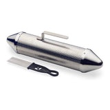 Stagg GUSM-15 15-Inch Metal Guiro Shaker with Scraper
