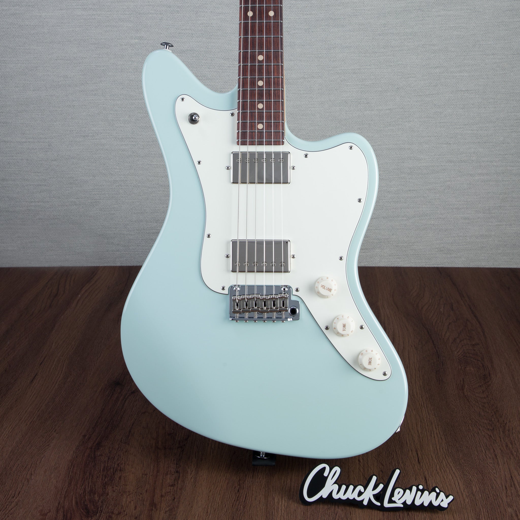 Suhr Classic JM HH Electric Guitar - Sonic Blue — Chuck Levin's Washington  Music Center