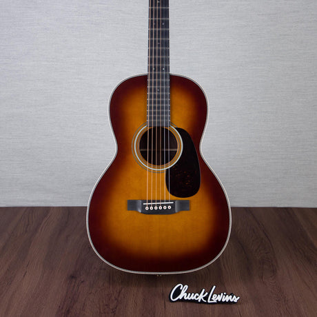 Martin Custom Shop 00-28 Style Wild Grain East Indian Rosewood/Sitka Spruce Fishman Matrix VT Acoustic Electric Guitar - Ambertone 1933 - #M2880835