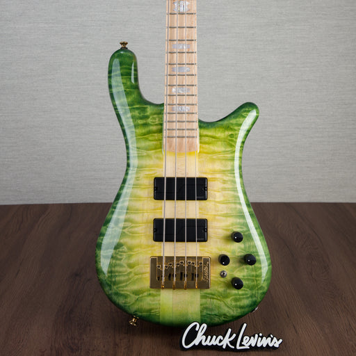 Spector USA Custom NS-2 Bass Guitar - Alien Glow - CHUCKSCLUSIVE - #1385