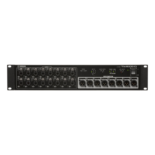 Yamaha Tio1608-D Dante Equipped I/O Rack for TF Consoles - New