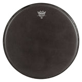 Remo 6" Black Suede Crimplock Emperor Marching Drum Head - New,6 Inch