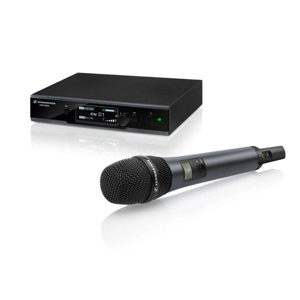 Sennheiser EW D1-835S Digital Wireless Handheld Microphone System W/ E835 Cardioid Dynamic Microphone - New