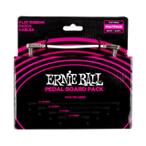 Ernie Ball Flat Ribbon Patch Cables - Multi-Pack / White