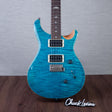 PRS SE Custom 24 Electric Guitar - Blue Matteo/Natural Back