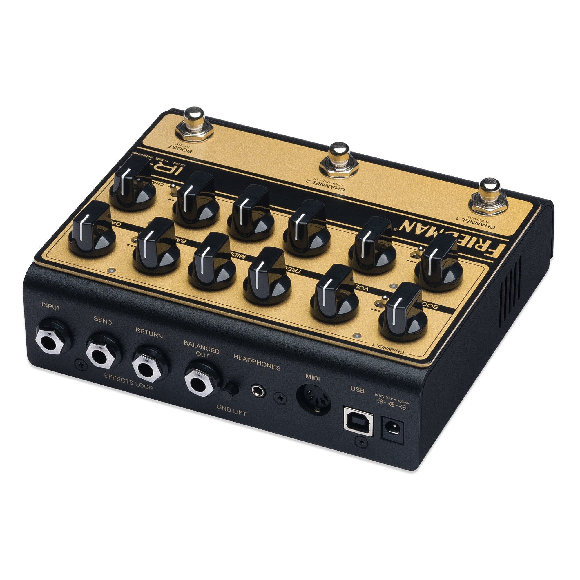 Friedman IR-X Dual Tube Preamp DI Effects Pedal – Chuck Levin's