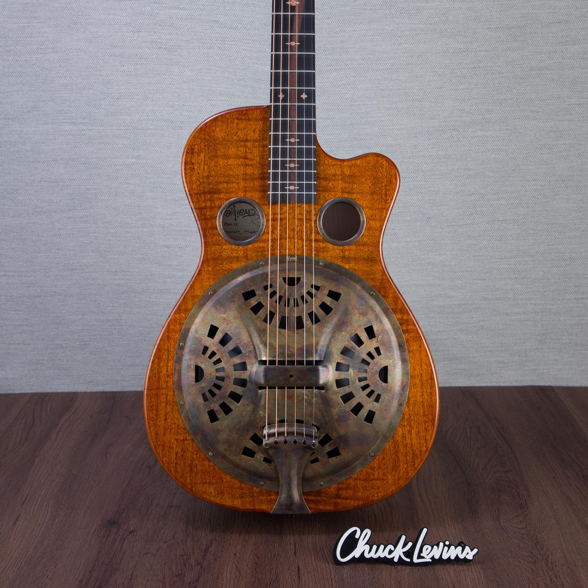 Beard Guitars Trailhead R Roundneck Acoustic Electric Guitar - Tobacco - #196425