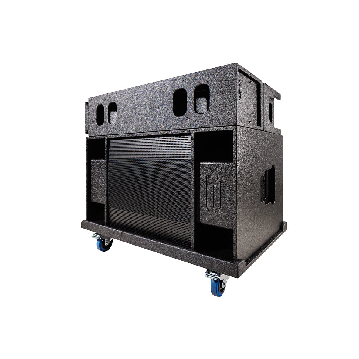 BASSBOSS Sublim8 Column PA Speaker wIth 18-inch Sub -Black