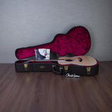 Taylor Custom Shop Grand Auditorium No Cutaway Lutz Spruce/Brazilian Rosewood Acoustic Electric Guitar - #1201206089
