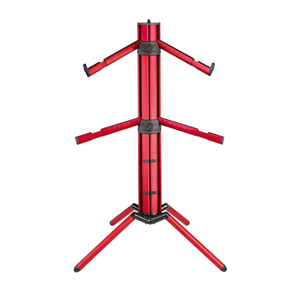 K&M 18860 Spider Pro Keyboard Stand - Red