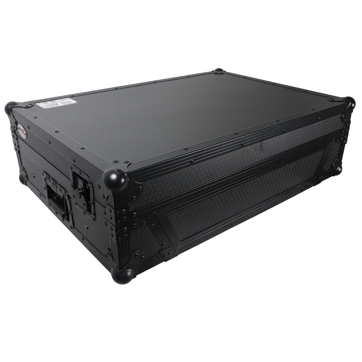 ProX XS-PRIME4WLTBL ATA Flight Case For Denon PRIME 4 G2/PRIME 4 MK2 DJ Controller with Laptop Shelf 1U Rack Space and Wheels - Black