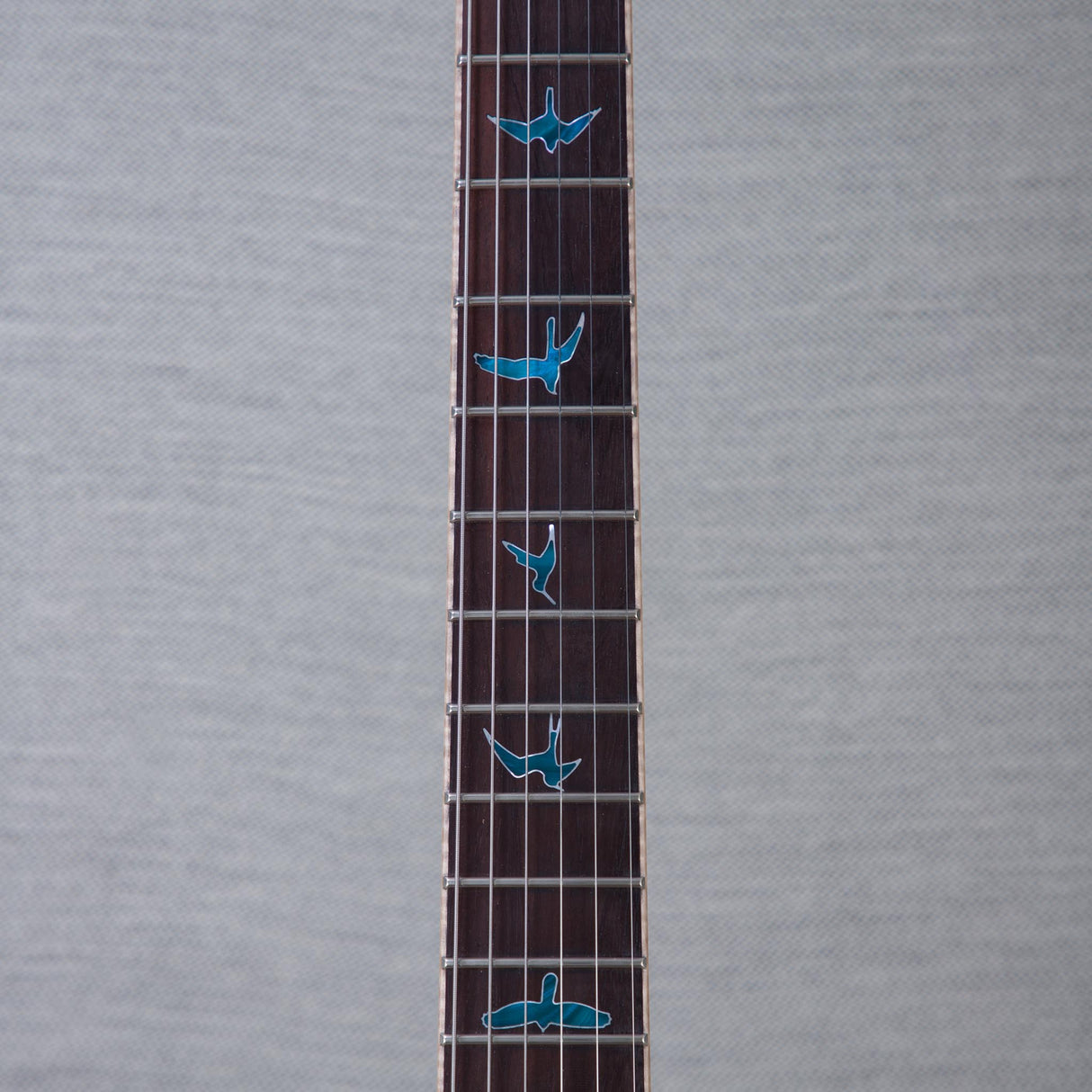 PRS Private Stock Santana Retro Buck-Eye Burl/Aqua Resin Electric Guitar - #0422660