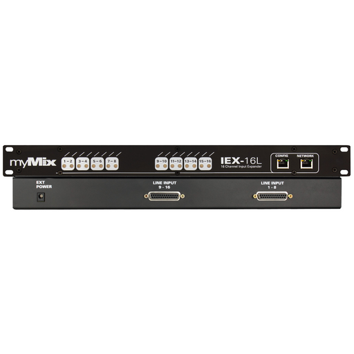 MyMix IEX-16L 16-Channel Digital/Analog Input Expander For MyMix
