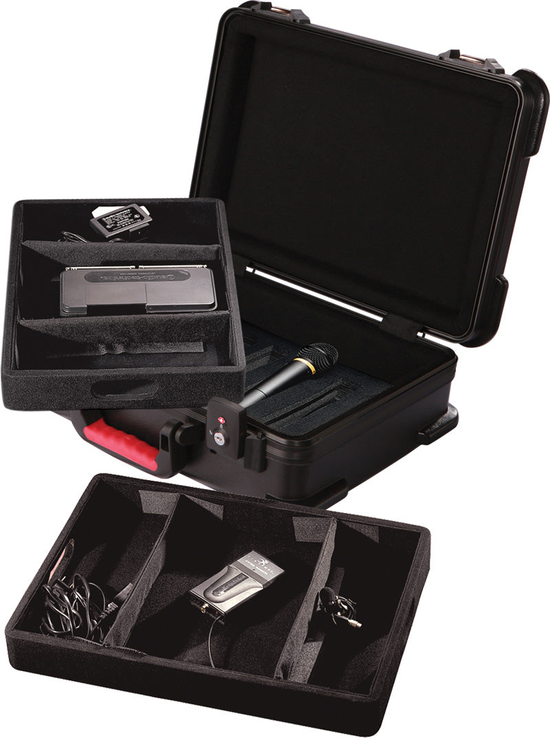 Gator GM-7W-TSA case ATA para 7 micrófonos inalámbricos