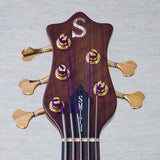 Ken Smith Tiger Elite Series BT-5TNVE Black Tiger 5-String Electric Bass Guitar - Burst - #5TNVE7074WB26