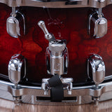Tama 6.5 x 14-Inch Starclassic Bubinga Snare Drum - Volcanic Red Burst