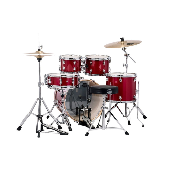 Mapex Venus 20-Inch Kick 5-Piece Drum Set - Crimson Red Sparkle