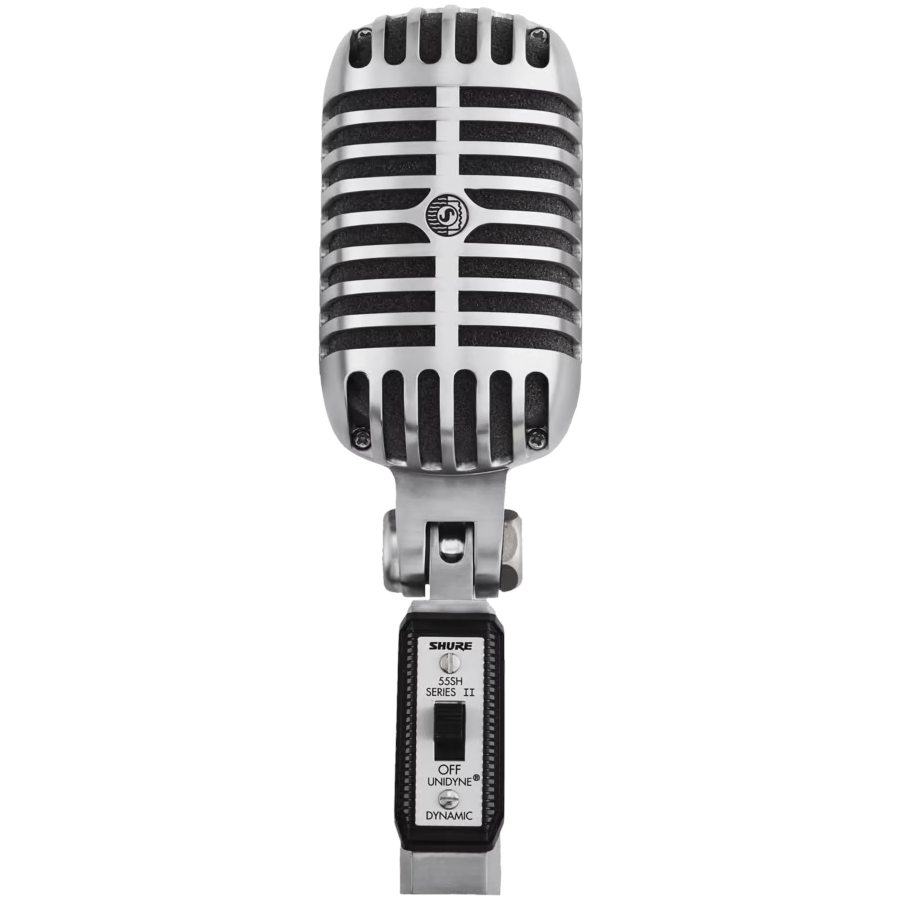Shure 55SH Series II Iconic Unidyne Vocal Microphone – Chuck Shure 55SH Series II Iconic Unidyne Vocal Microphone – Chuck