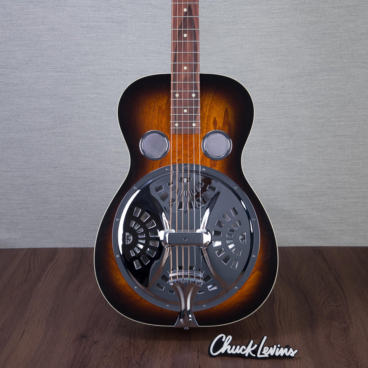 Beard Guitars Deco-37 Deco Phonic Resonator Acoustic Electric Guitar - Vintage Burst - #DP521
