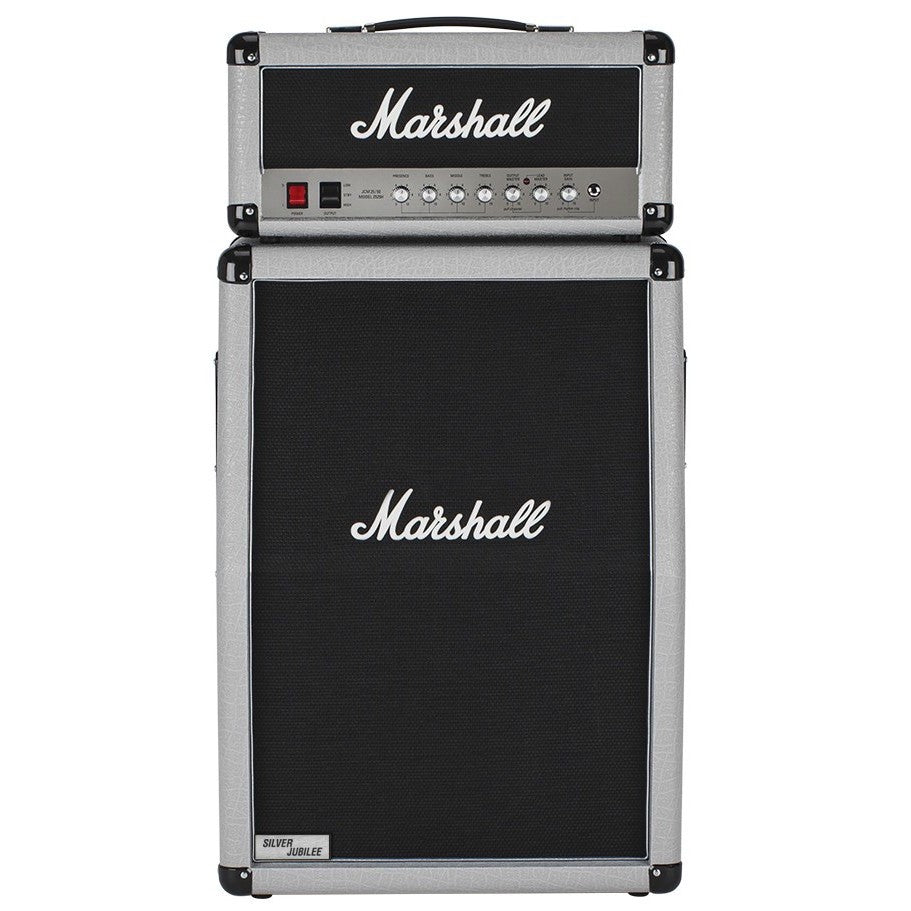 Marshall 2536A 140-Watt 2x12-Inch Silver Jubilee Angled Amplifier Cabinet - New