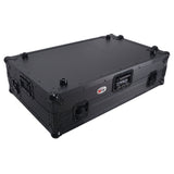 ProX XS-RANESYSONEWLTBLLED Flight Case For RANE SYSTEM ONE Dj Controller Sliding Laptop Shelf & Wheels - Black