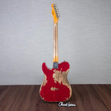 Fender Custom Shop 1952 Telecaster Electric Guitar Super Heavy Relic - Aged Bing Cherry Transparent - #R142796