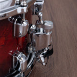 Tama 6.5 x 14-Inch Starclassic Bubinga Snare Drum - Volcanic Red Burst