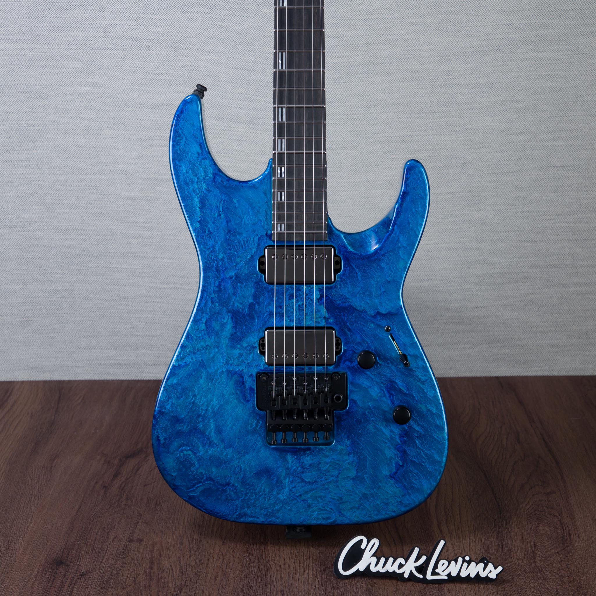 ESP M-II DX Electric Guitar - Blue Lava - #E6001252 – Chuck