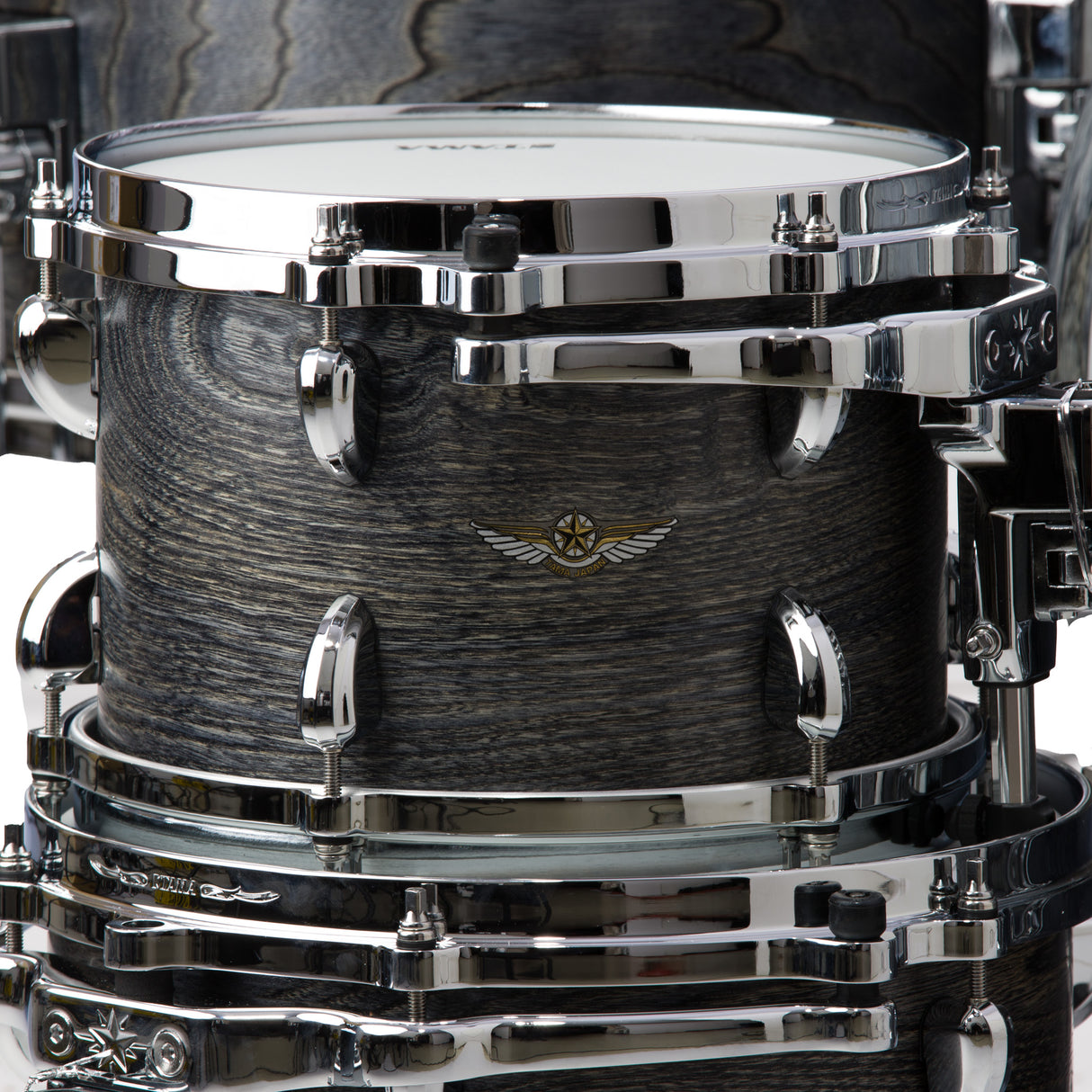 Tama Star Walnut 4-Piece Shell Pack - Satin Charcoal Japanese Sen