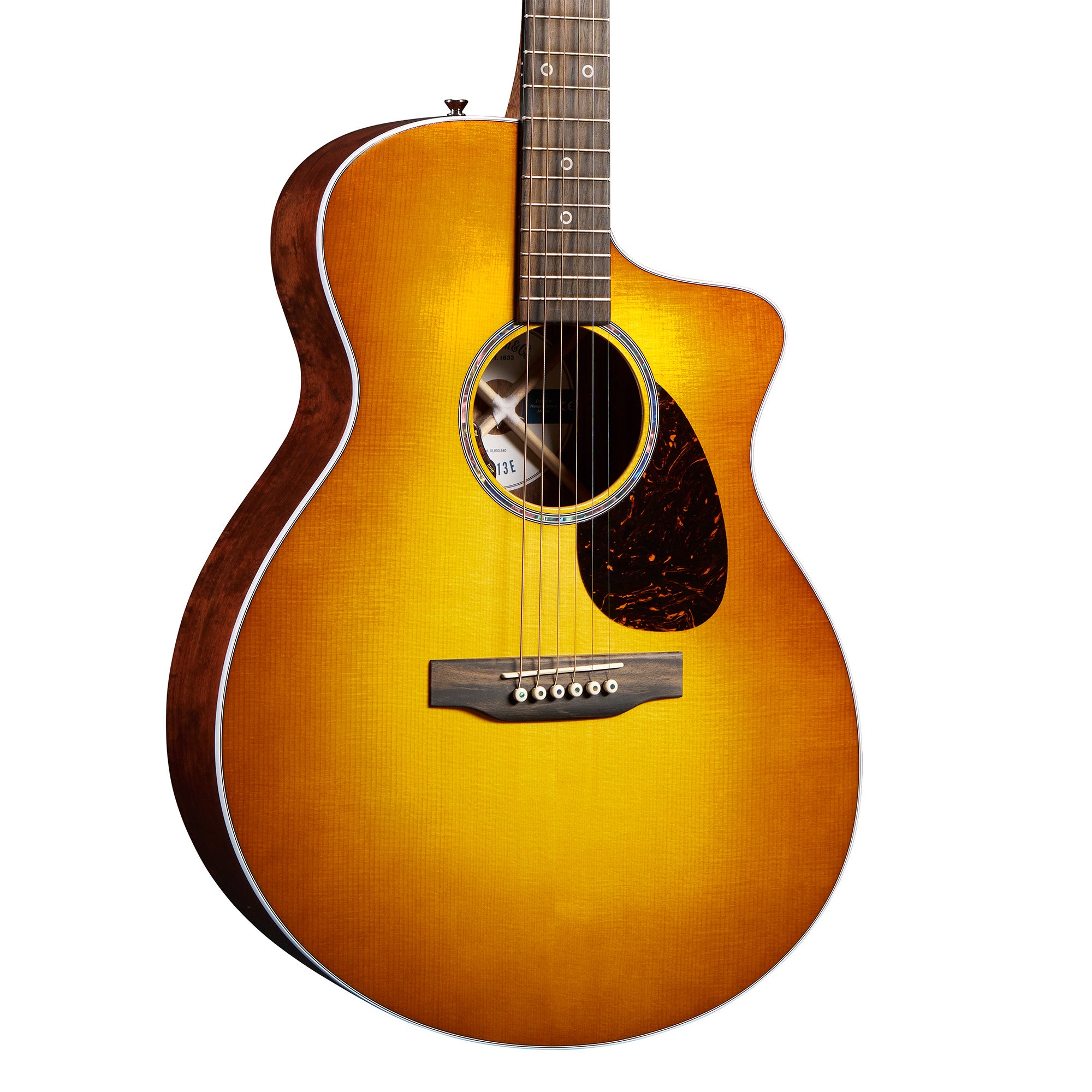 Martin Road Series SC-13E Acoustic Electric Guitar - Modern Burst