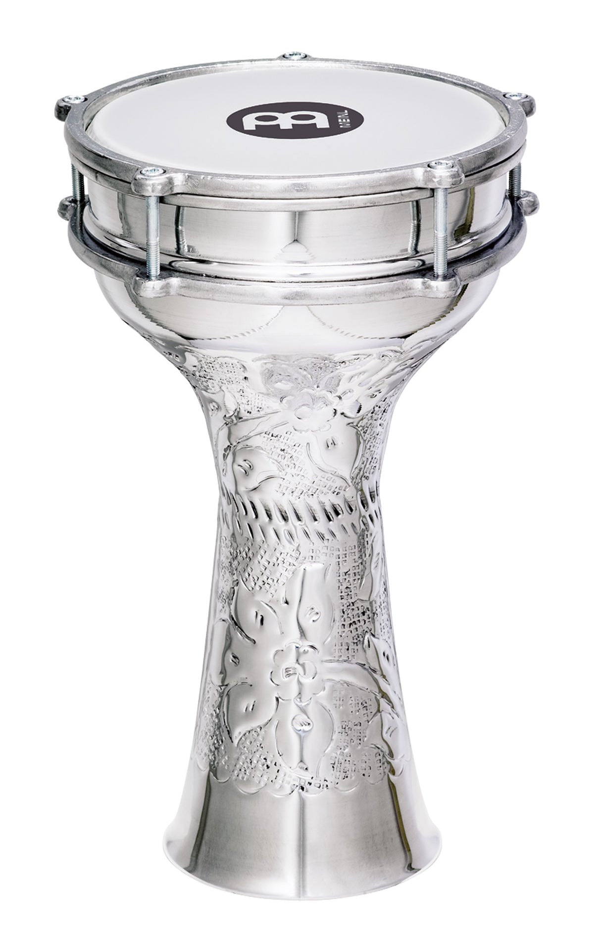 Meinl HE-113 Aluminum Darbuka Hand-Hammered 7 1/4" X 13 1/3"