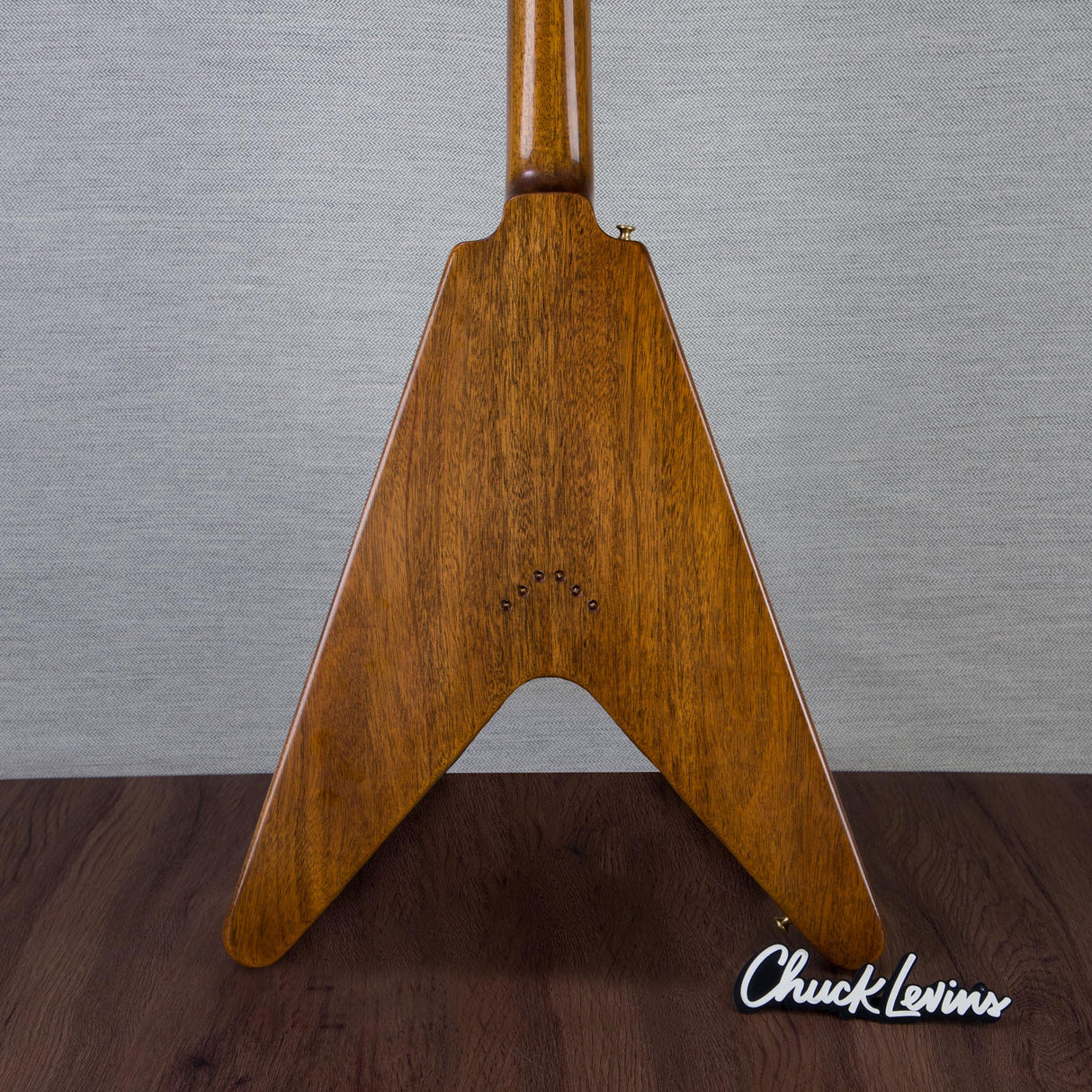 Gibson Custom Shop 1958 Mahogany Flying V Reissue Electric Guitar - Antique Natural - #851115