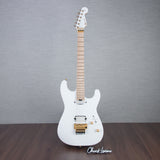 Charvel Custom Shop San Dimas HS FR Electric Guitar - White Angel Dust - #C16980
