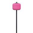 Danmar 8-Inch Percussion Felt Bass Drum Beater - Pink