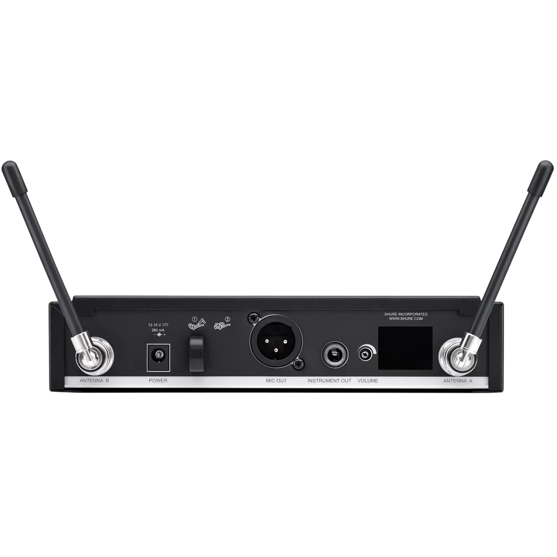 Shure BLX24R/SM58 Wireless Rack-Mount System with SM58, H9 Band - Open Box, Mint
