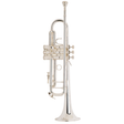 Bach LT180S37 Stradivarius B-Flat Trumpet Outfit, Silver Plated - Open Box, Mint