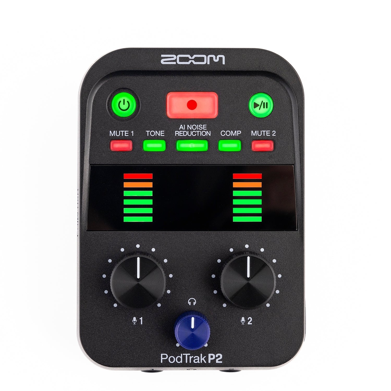 Zoom PodTrak P2 Audio Interface – Chuck Levin's Washington Music