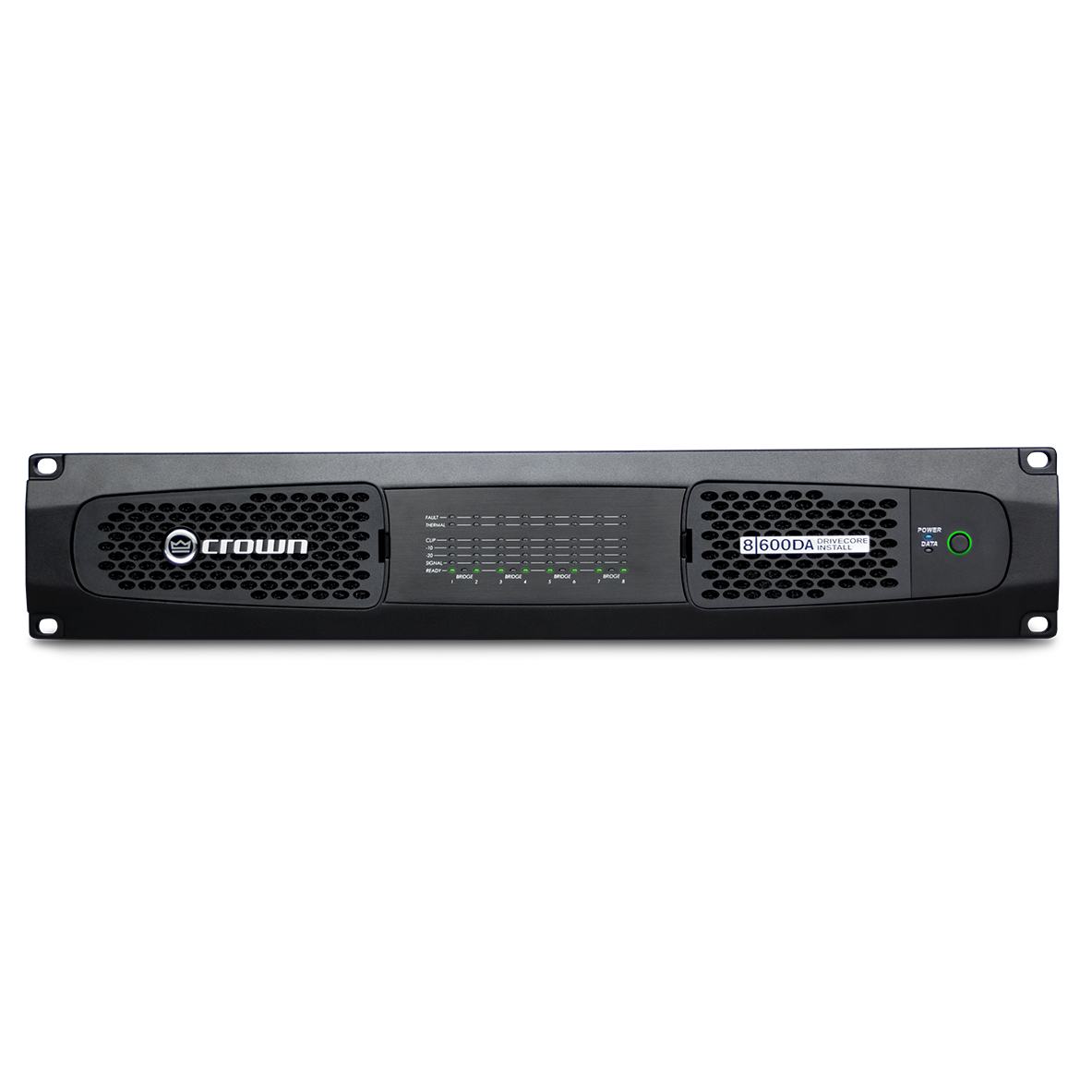 Crown DCI8x600DA 8-channel 600-Watt Power Amplifier with Dante
