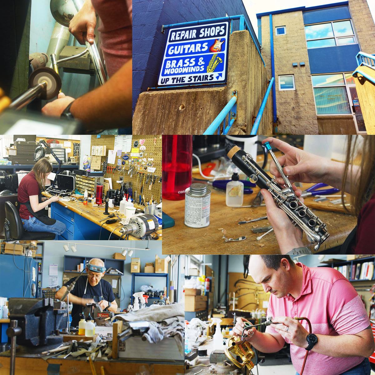 Band Service & Repair – Chuck Levin's Washington Music Center