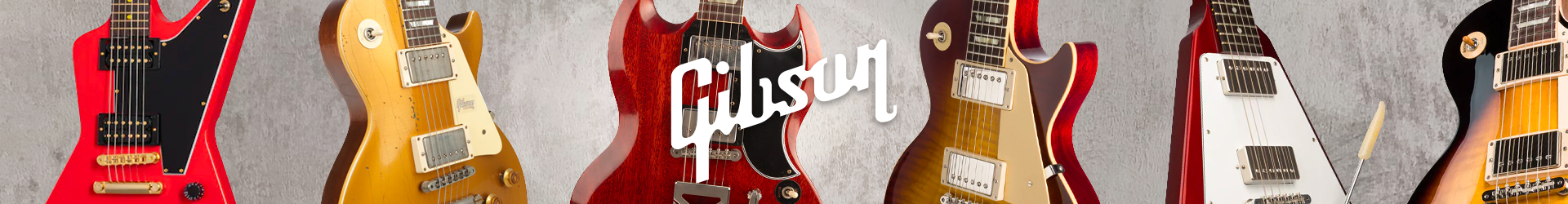 Gibson brand header
