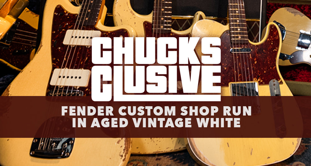 Chuck Levin's Fender Custom Shop Run in Aged White